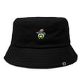 thumbnail image 1 of Dalix Sorcerer Frog Cotton Bucket Hat Lightweight Outdoor Travel Beach Everyday Womens in Black S Small, 1 of 5