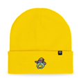 thumbnail image 1 of Dalix Sorcerer Frog Embroidered Beanie Hat Knit Cap Cold Weather Womens in Yellow, 1 of 4