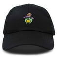 thumbnail image 1 of Dalix Sorcerer Frog Embroidered Cap Cotton Baseball Cute Cool Dad Hat Womens in Black, 1 of 5
