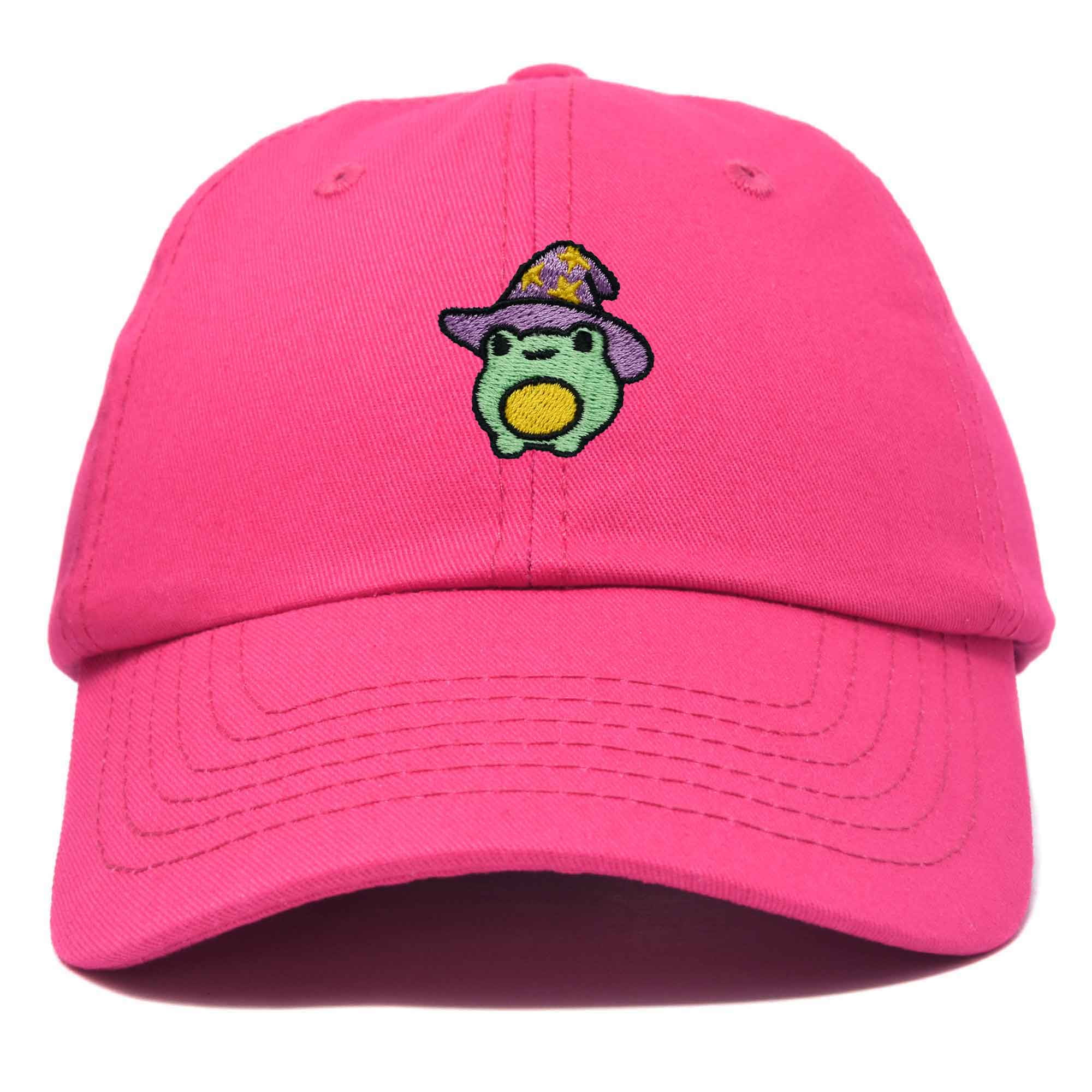 Dalix Sorcerer Frog Embroidered Cap Cotton Baseball Cute Cool Dad Hat ...