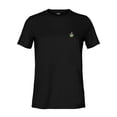 thumbnail image 1 of Dalix Sorcerer Frog Embroidered Cotton Relaxed Short Sleeve Tee T Shirt Womens in Black 2XL XX-Large, 1 of 5