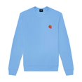 thumbnail image 1 of Dalix Strawberry Embroidered Fleece Crewneck Long Sleeve Sweatshirt Mens in Carolina Blue L Large, 1 of 5