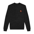 thumbnail image 1 of Dalix Strawberry Embroidered Fleece Crewneck Long Sleeve Sweatshirt Mens in Dark Heather 2XL XX-Large, 1 of 5