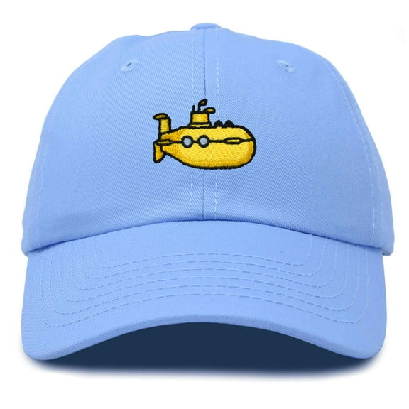 Dalix Submarine Cotton Dad Hat Adjustable Soft Baseball Cap Mens in Light Blue