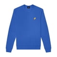 thumbnail image 1 of Dalix Taco Embroidered Fleece Crewneck Long Sleeve Sweatshirt Mens in True Royal M Medium, 1 of 5