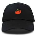 thumbnail image 1 of Dalix Tomato Embroidered Cap Cotton Baseball Cute Cool Dad Hat Womens in Black, 1 of 5