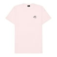 thumbnail image 1 of Dalix UFO Embroidered Cotton Relaxed Boxy Fit Short Sleeve Crewneck Tee Shirt Mens in Pink M Medium, 1 of 5