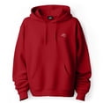 thumbnail image 1 of Dalix UFO Embroidered Fleece Zip Hoodie Cold Fall Winter Mens in Red L Large, 1 of 5