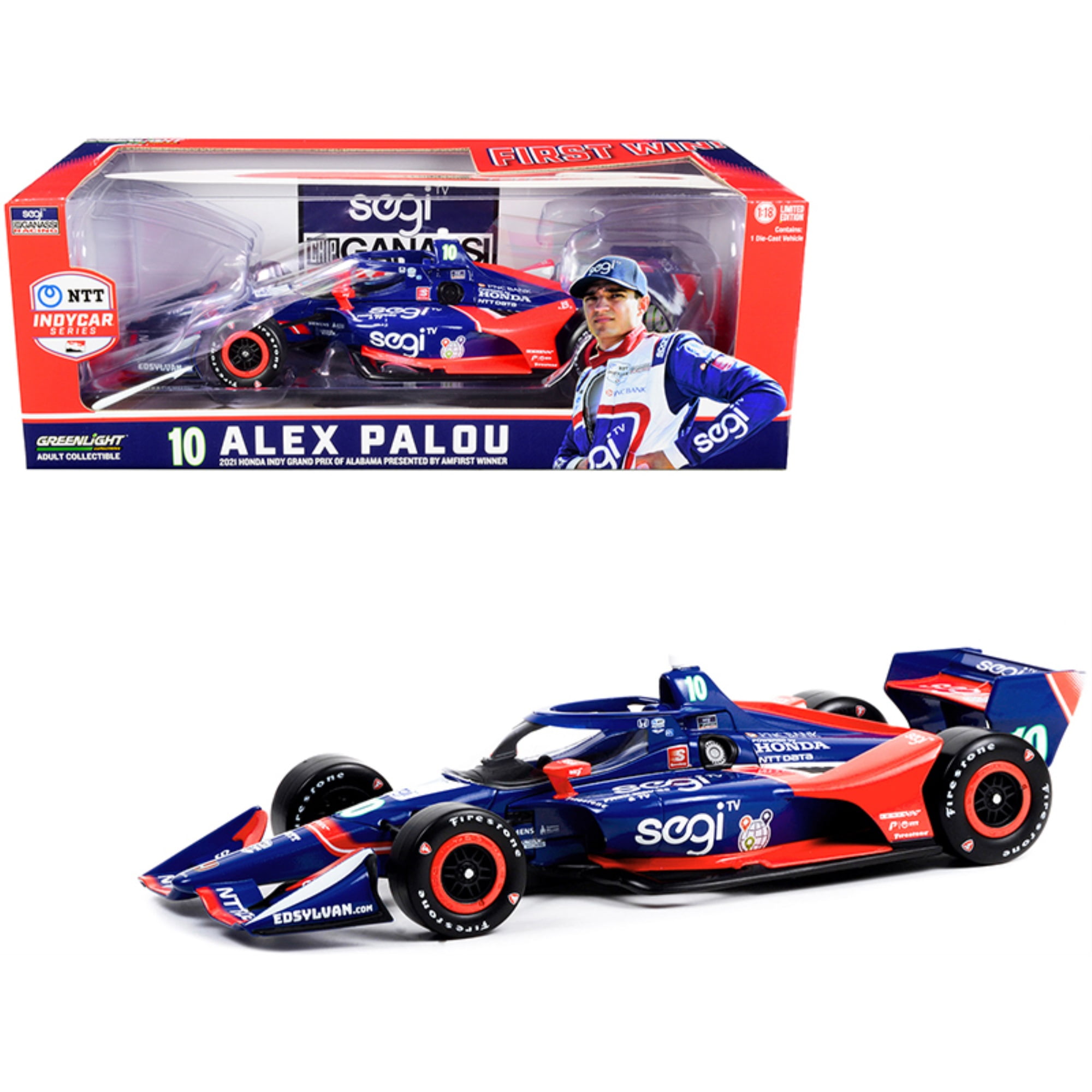 Dallara IndyCar #10 Alex Palou 