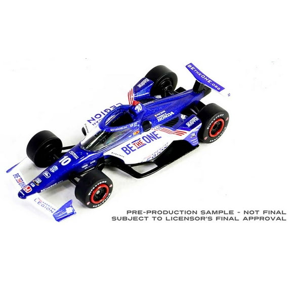 Dallara IndyCar #10 "American Legion" Chip Ganassi Racing Champion "NTT IndyCar Series" 1/64 Diecast Model Car by Greenlight