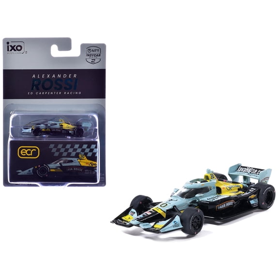 Dallara IndyCar #20 "Java House" Ed Carpenter Racing "NTT IndyCar Series" (2026) 1/64 Diecast Model by IXO Models