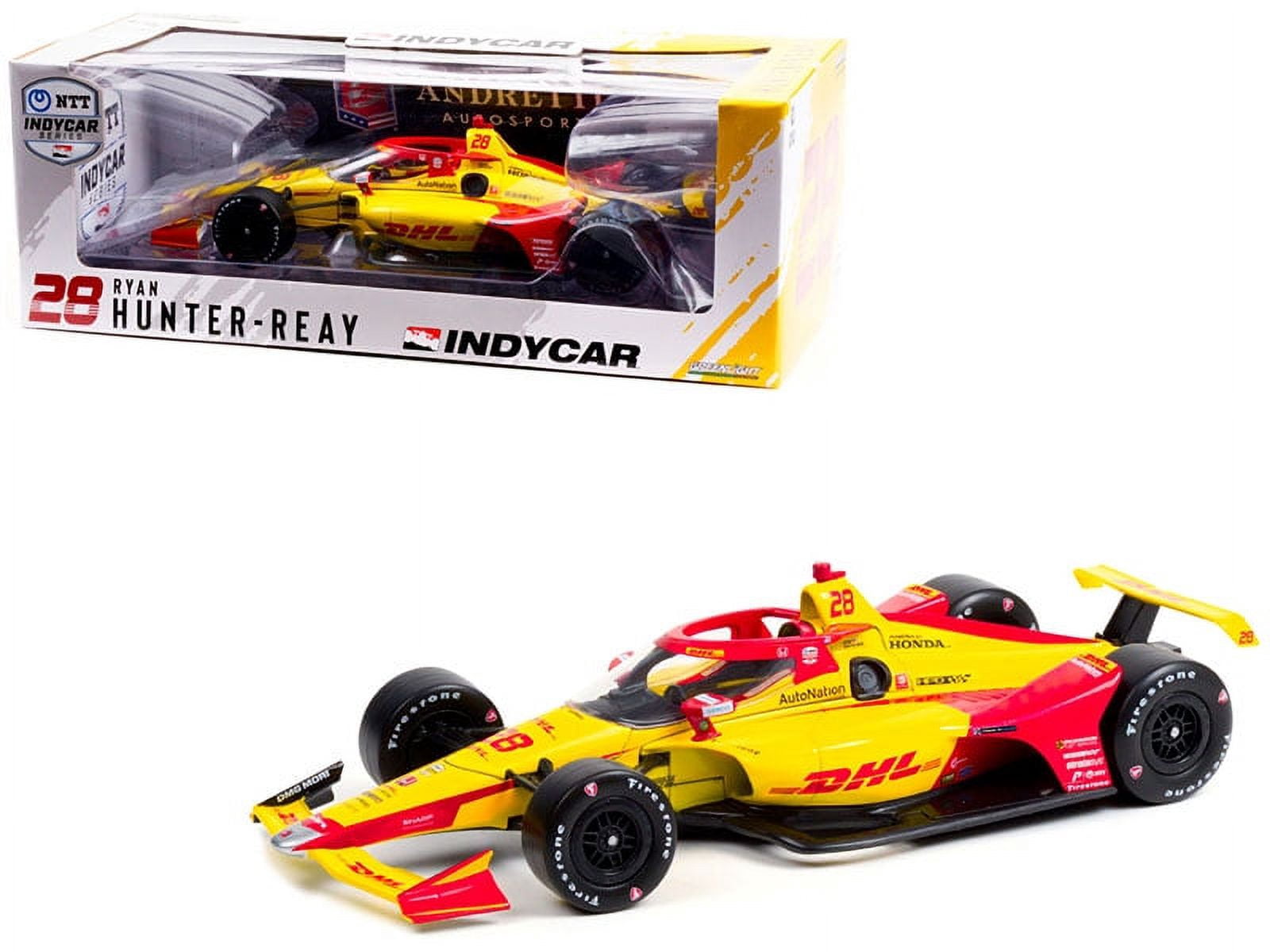 Greenlight 1/18 Indy Car #28 Ryan Hunter-Reay, DHL Andretti, NTT