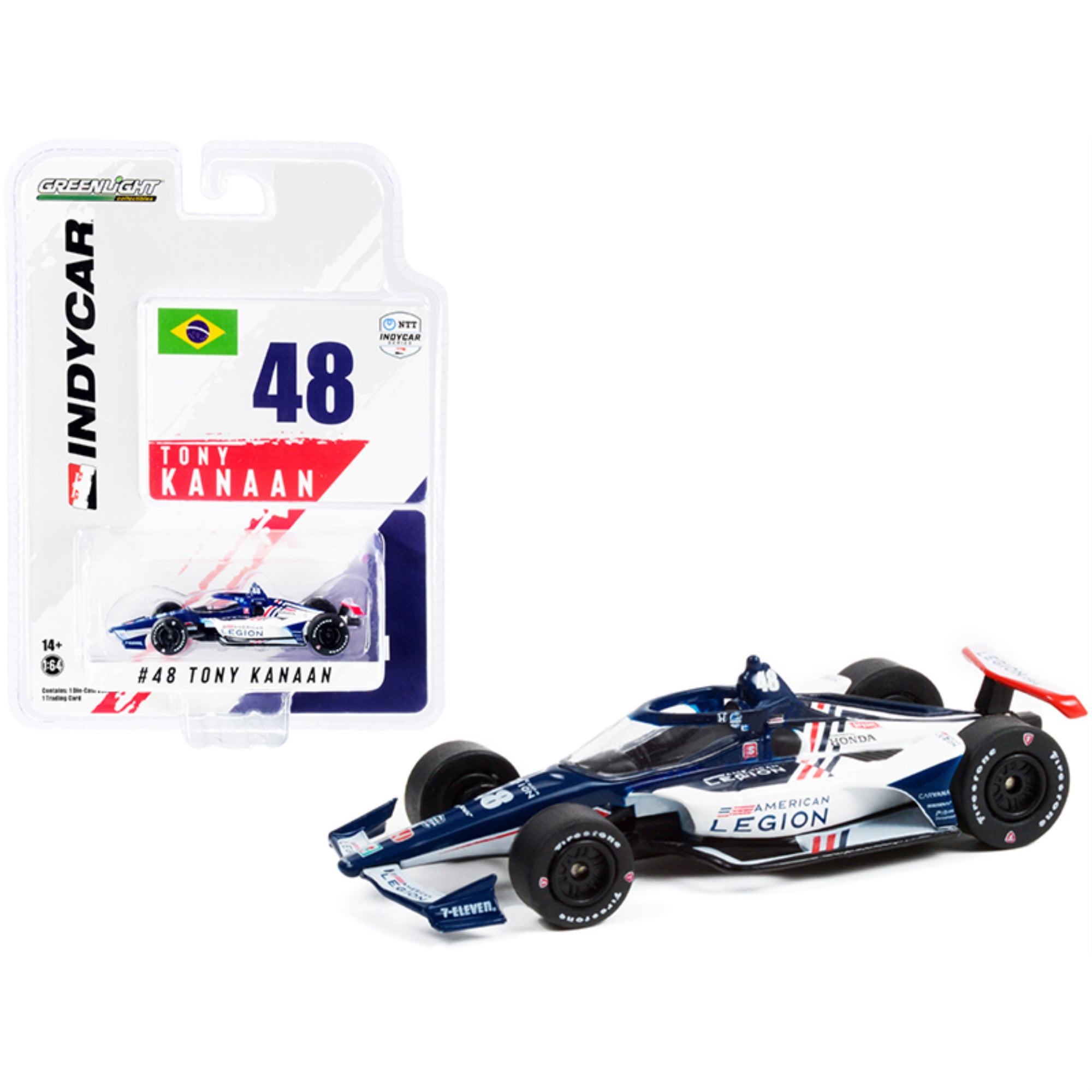 ミニカー Kana Dallara IndyCar #48 Tony Kanaan 