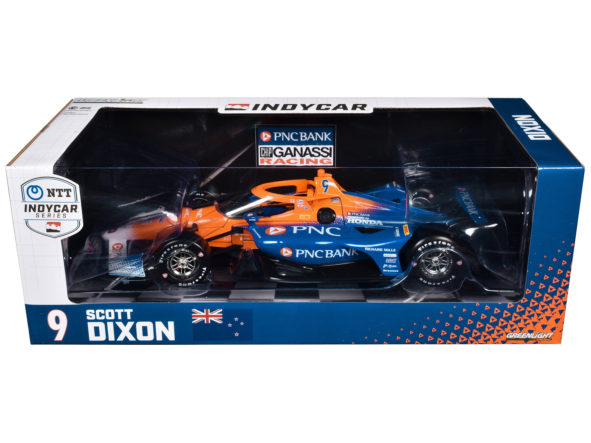 Dallara IndyCar 9 Scott Dixon "PNC Bank" Chip Ganassi Racing "NTT