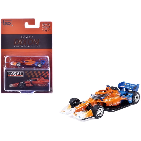 Dallara IndyCar #9 Scott Dixon "PNC Bank" Chip Ganassi Racing "NTT IndyCar Series" (2026) 1/64 Diecast Model Car by IXO Models