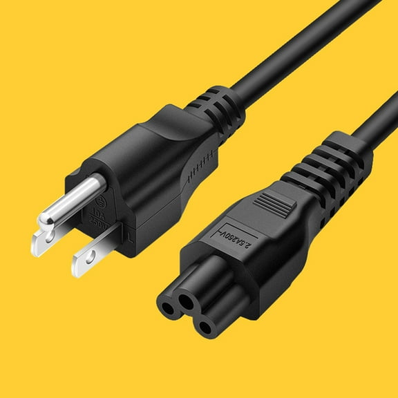 Dallas 1.2/1.5m Universal Laptop Charger Plug Power Adapter Cord Cable with EU/US Plug