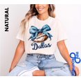 thumbnail image 1 of Dallas American Cowboys Bow Fan Graphic T-Shirt Size S-5XL, 1 of 4