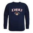 thumbnail image 1 of Dallas Baptist University College Crewneck Sweatshirt - Navy, X-Large, 1 of 2