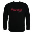 thumbnail image 1 of Dallas Baptist University Mens Script Crewneck T-Shirt, Black - Small, 1 of 1