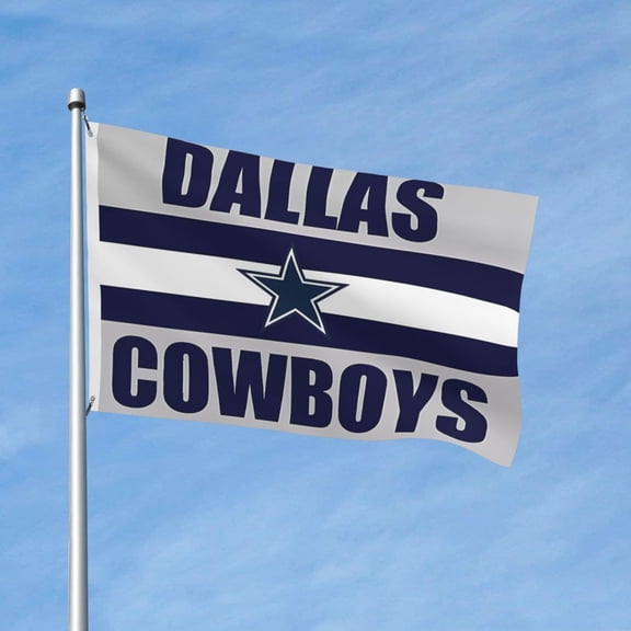 Dallas Brand New Outdoor Double Sided Flag 3x5ft, Football Team Custom Garden Flag Fan Game Flag Home Decor Flag Fan Gift
