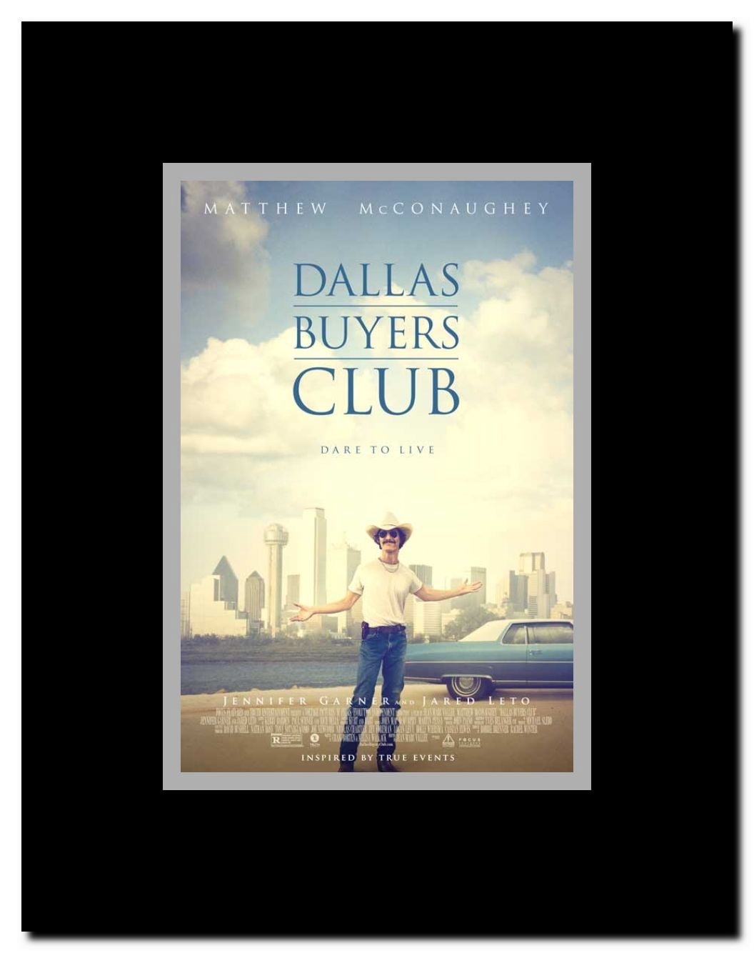 Dallas Buyers Club Framed Movie Poster