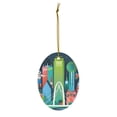 thumbnail image 1 of Dallas Ceramic Ornament, 1 of 3