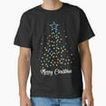 thumbnail image 1 of Dallas Cowboy Holiday Lights Tree Merry Country Christmas Unisex T-Shirt, up to size 5XL, 1 of 2