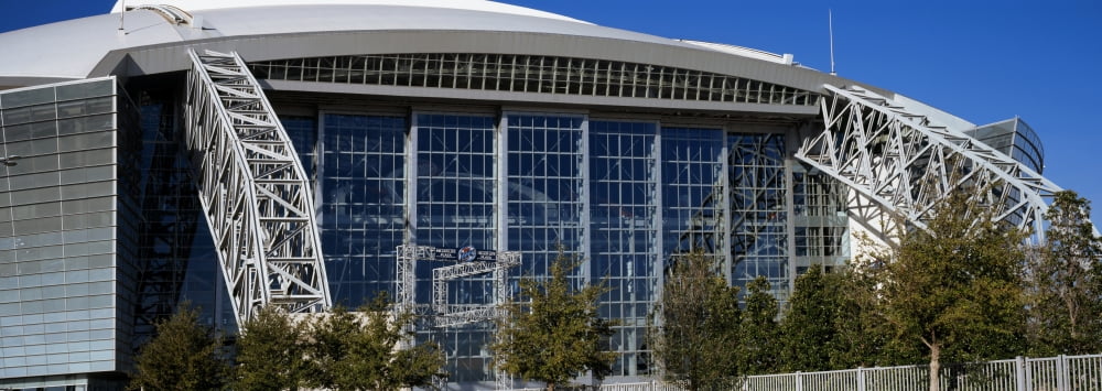 Dallas Cowboy Stadium Dallas Texas USA Canvas Art - Panoramic Images (36 x 12)