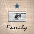 thumbnail image 1 of Dallas Cowboys 10'' x 10'' Burlap Pattern Frame, 1 of 1