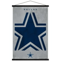 NFL Dallas Cowboys - Logo 25 Wall Poster with Magnetic Frame, 22.375" x 34"