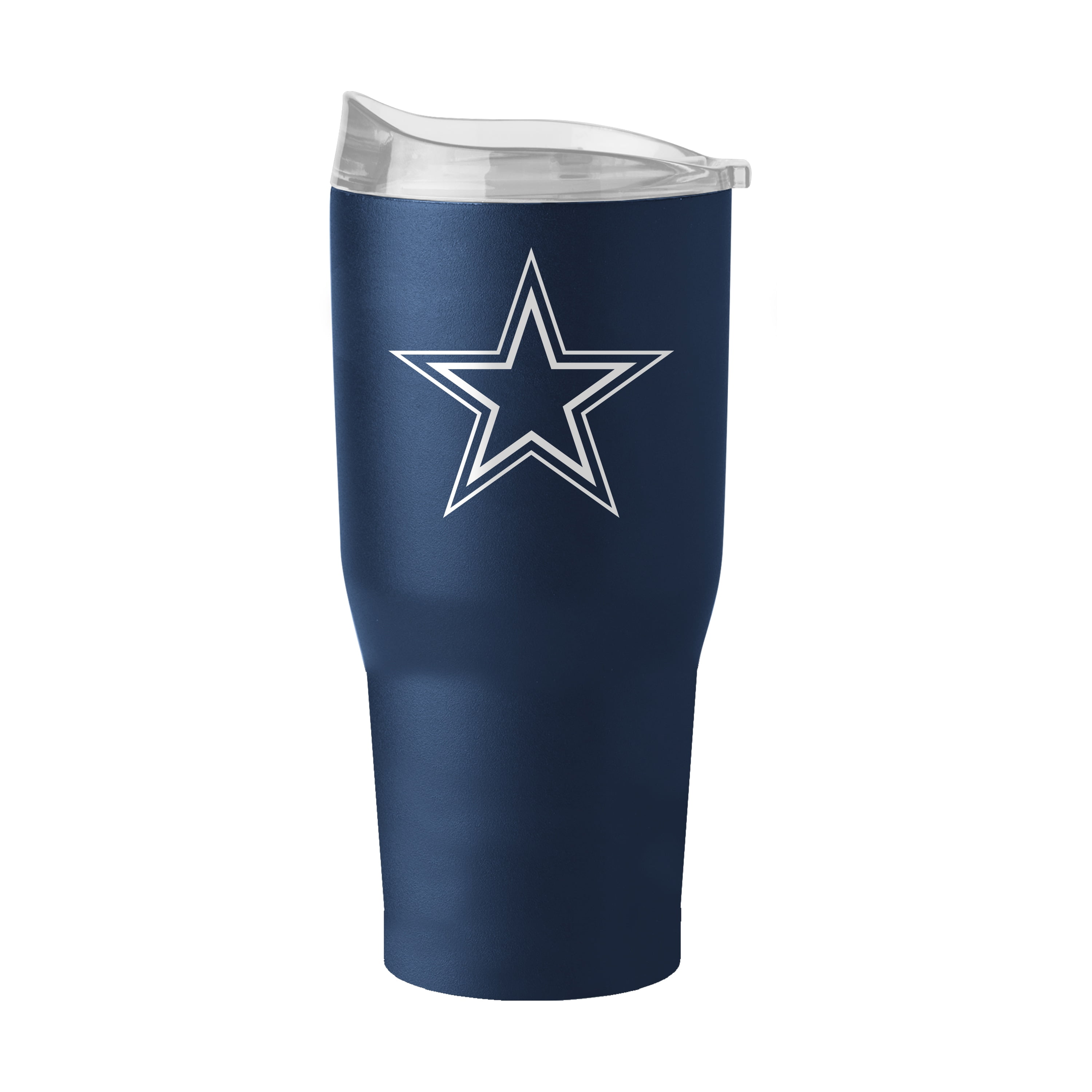 Logo Brands Dallas Cowboys 30oz Flipside Powder Coat Tumbler, Double ...