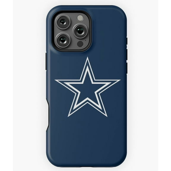 Dallas Cowboys City Skyline Football Team Fan Sport A240 Protective Case for iPhone 17 16 15 14 13 12 11 Pro Max