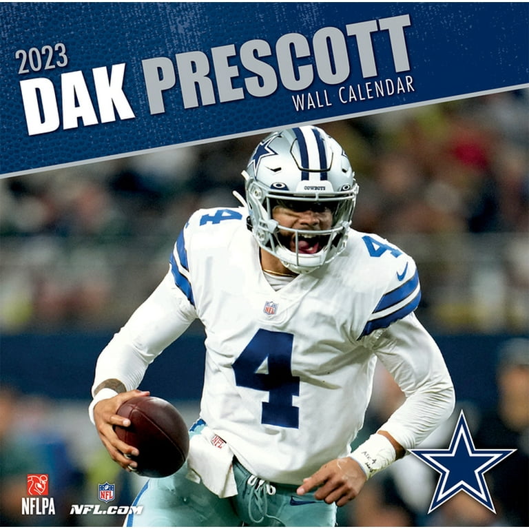 Calendario de pared Dallas Cowboys 2023 - 12 x 12 pulgadas