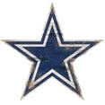 thumbnail image 1 of Dallas Cowboys Distressed Logo Cutout Sign, 1 of 2