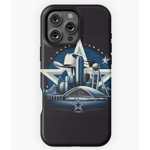 Dallas Cowboys Essence Artwork M4167 Phone Case for iPhone 17 16 15 14 13 12 11 Pro Max