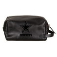thumbnail image 1 of Dallas Cowboys Hybrid Leather Lined Dopp Toiletry Bag, 1 of 4