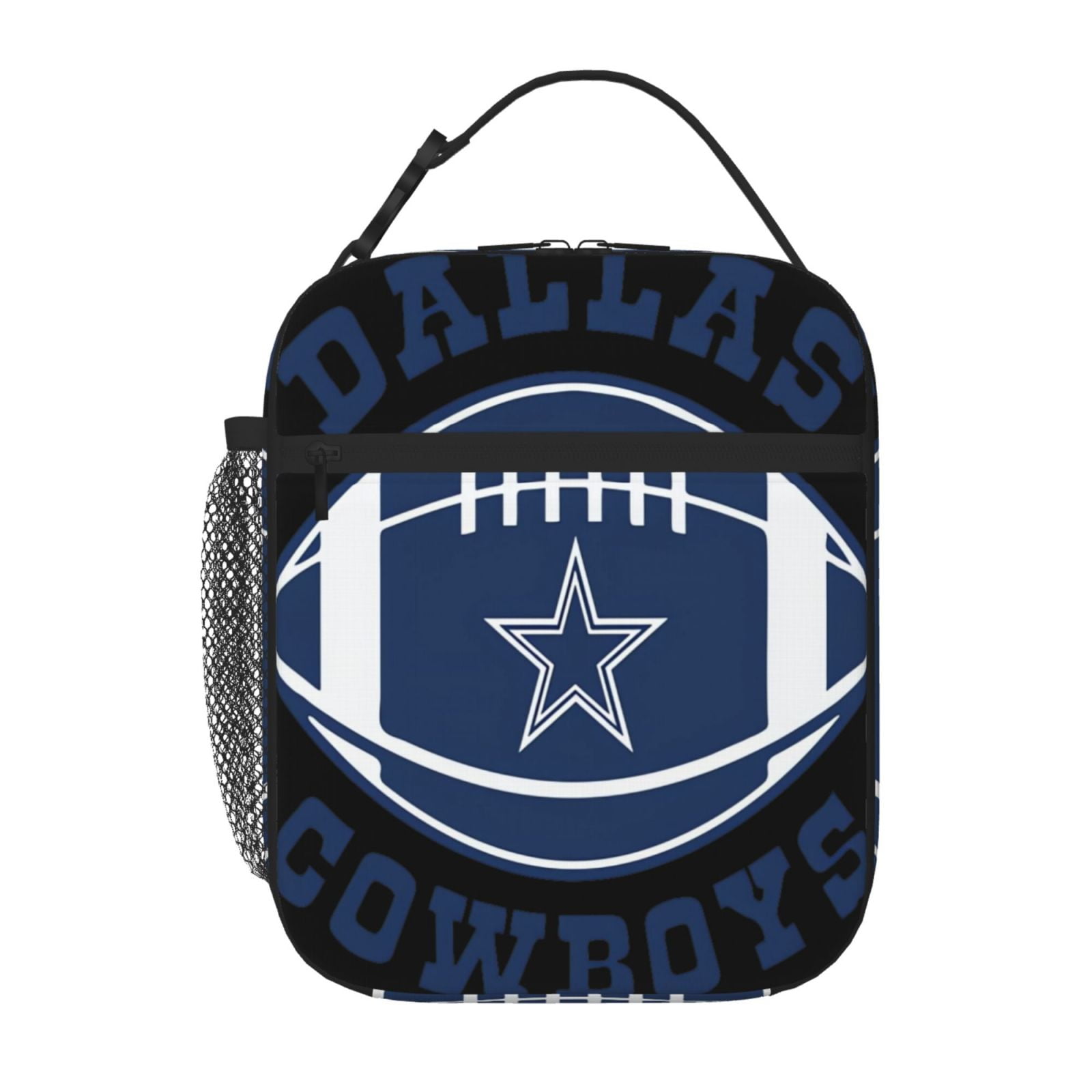 Cowboys Lunch bag portable reusable insulated refrigerated lunch box with bottle holder suitable for adults and children Walmart