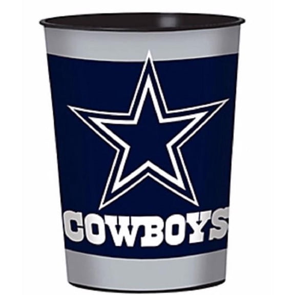 Amscan Dallas Cowboys NFL Pro Football Sports Banquet Party Favor 16 oz Plastic Cup