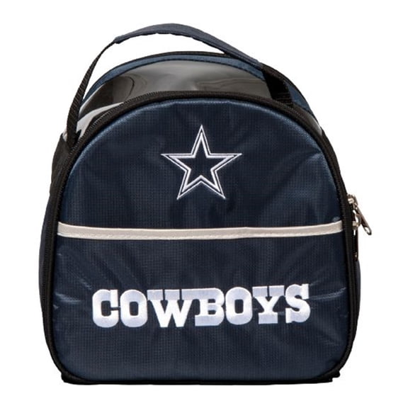 Dallas Cowboys NFL Single Add On Bag for Roller Bags Blue/Silver