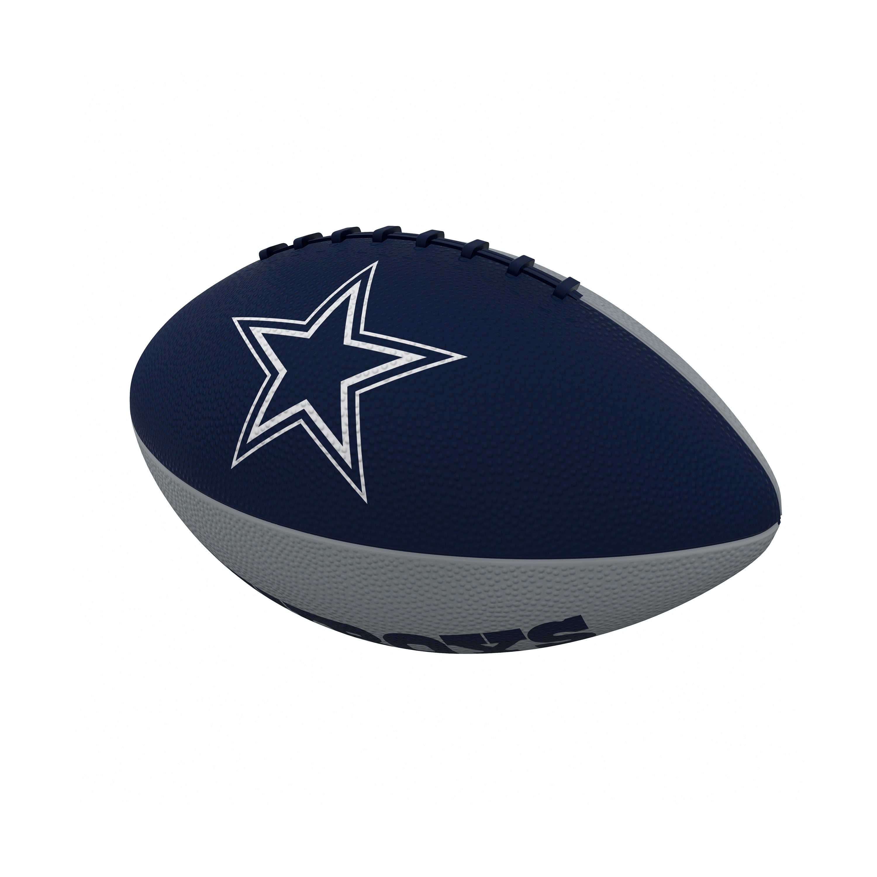 Dallas Cowboys Pinwheel Logo JuniorSize Rubber Football