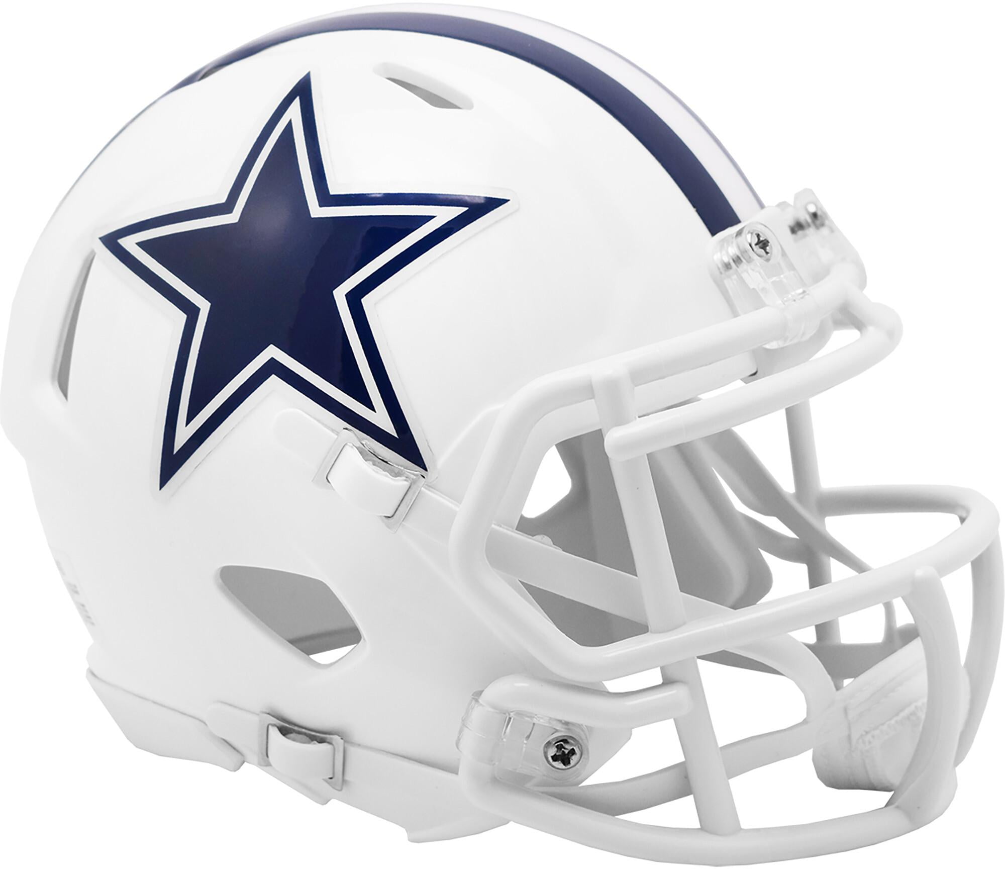 Leighton Vander Esch Dallas Cowboys Autographed Riddell Speed Mini Helmet -  Autographed NFL Mini Helmets