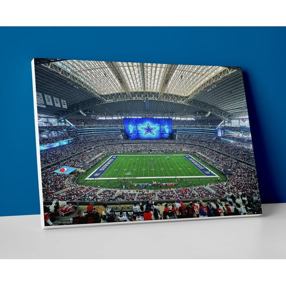 Dallas Cowboys Stadium Poster or Wrapped Canvas