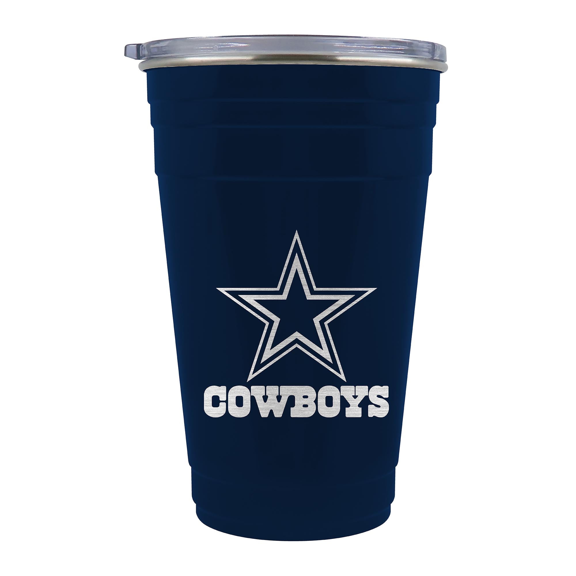  Great American Products Dallas Cowboys 20oz. Roadie Tumbler  with Handle : Sports & Outdoors