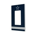 thumbnail image 1 of Dallas Cowboys Stripe Single Rocker Light Switch Plate, 1 of 4