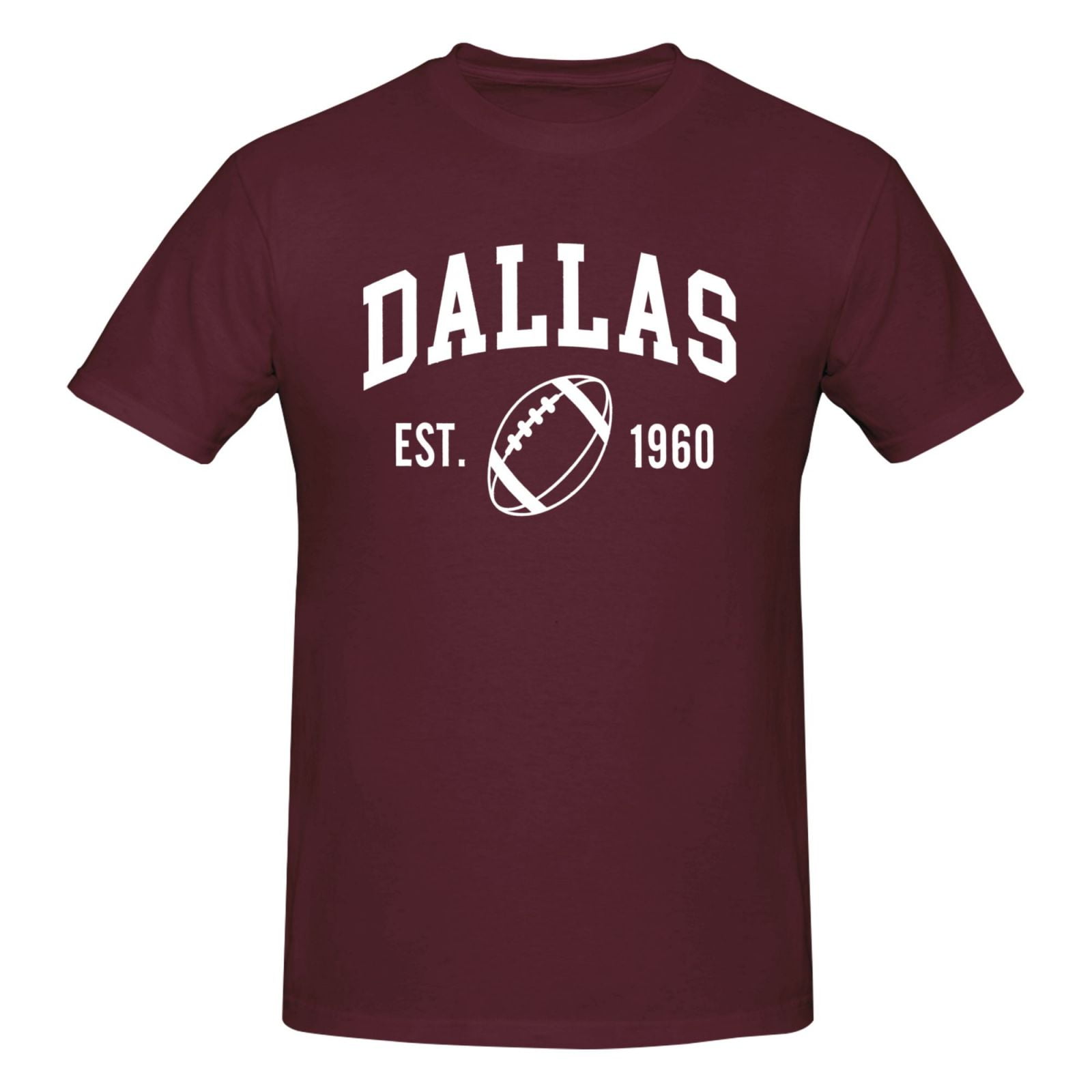 Dallas Cowboys T Shirts for Men Round Neck Causal Blouse Classic Tops Short Sleeve Shirt X Large Walmart