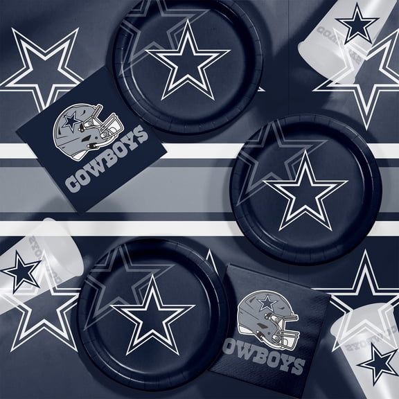 Dallas Cowboys Tableware Kit, 65 ct