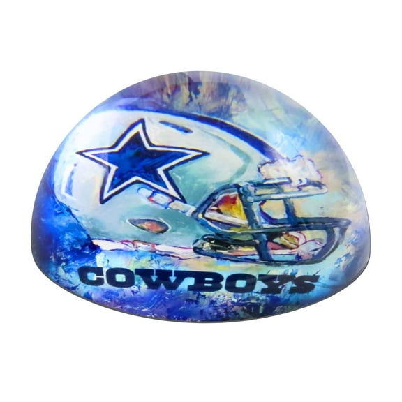 Dallas Cowboys Team Pride Dome Paper Weight