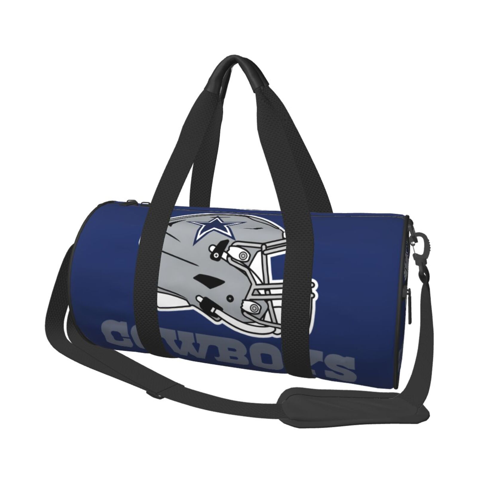 Cowboys Team Round Large Capacity Travel Duffel Bag Men's and Women's