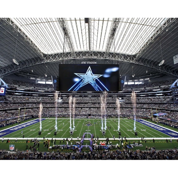 Dallas Cowboys Unsigned AT&T Stadium Photograph