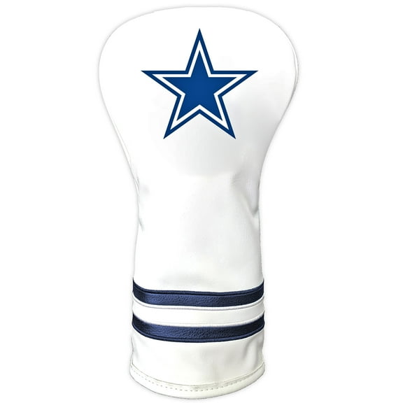White Dallas Cowboys Vintage Driver Golf Headcover